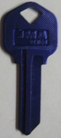 Kwikset KW1 Purple Aluminum Key Blank $1.99